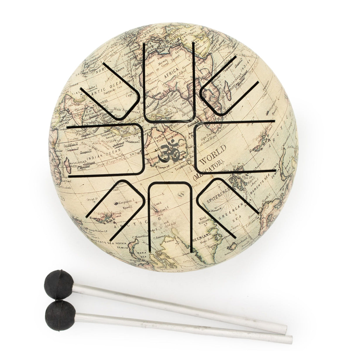 Low Med HAPI Drum Atlas - 14x7cm
