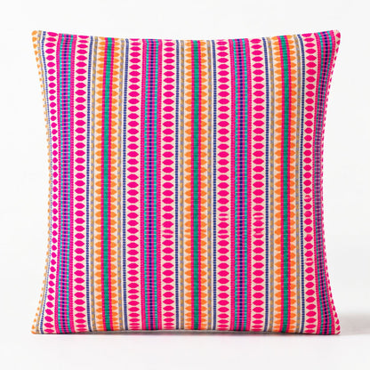 Classic Cushion Cover - Neon Stripes - 60x60cm - Jumbo Style