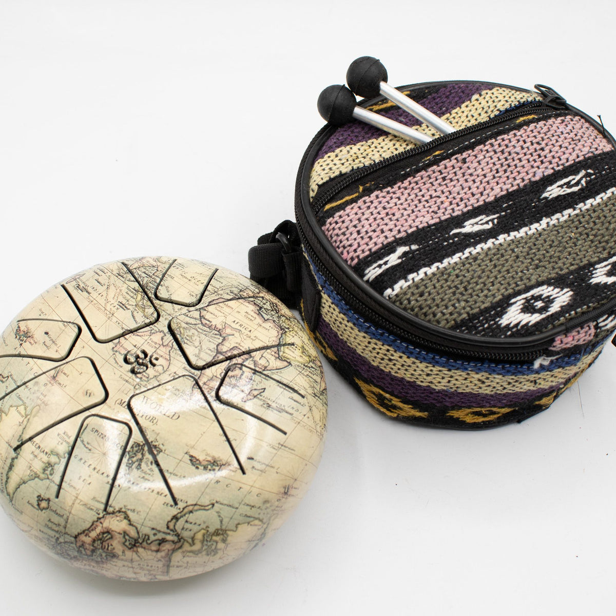 Low Med HAPI Drum Atlas - 14x7cm