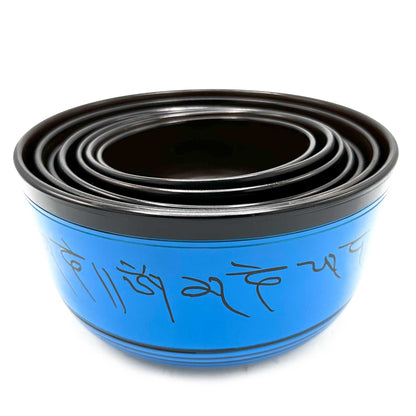 Large Set of Seven Chakra Singing Bowls (19.5-35cm)