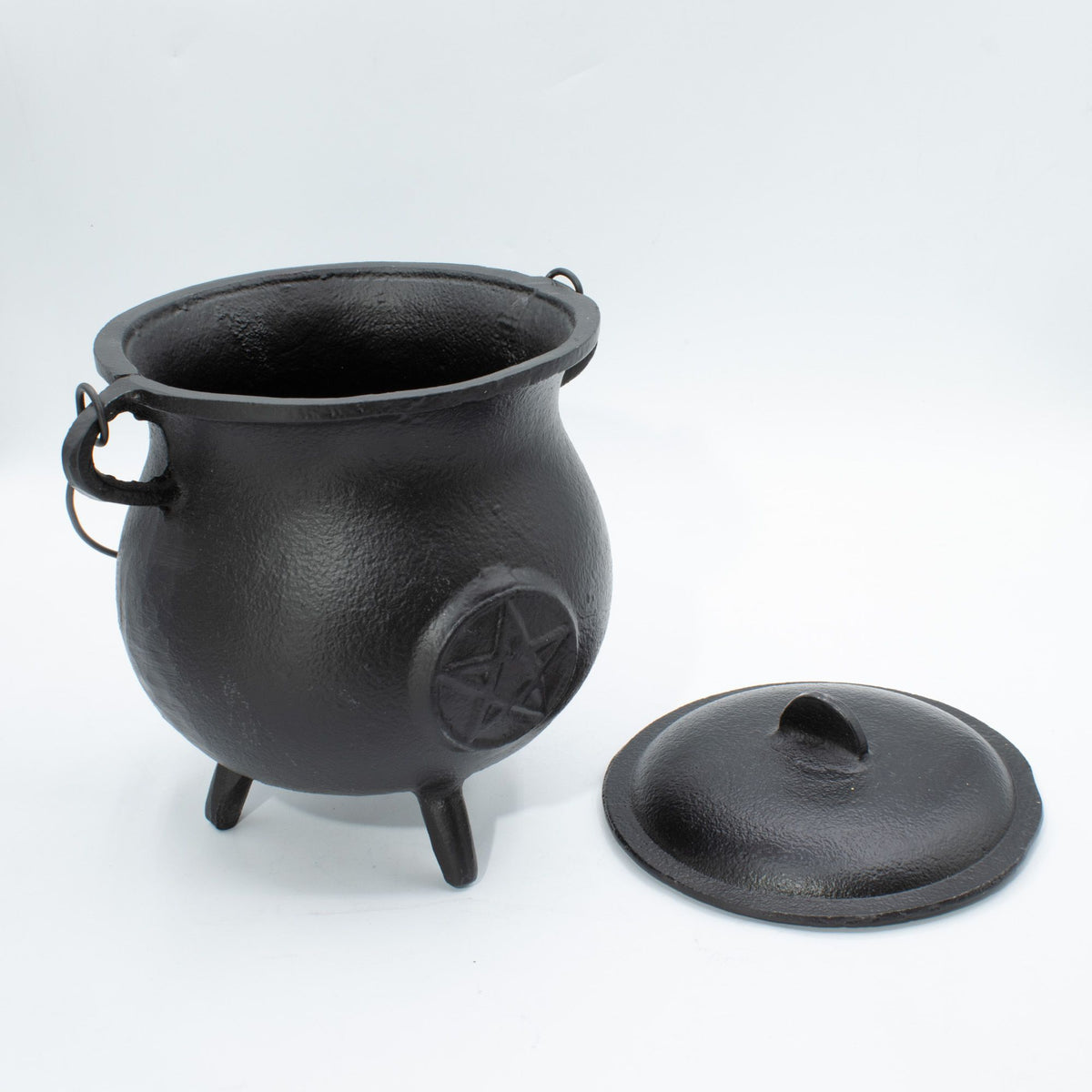 Extra Huge Cast Iron Cauldron with Pentagon 23x18cm