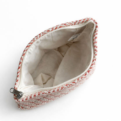 Coral Maze Indian Jacquard Toiletry Bag