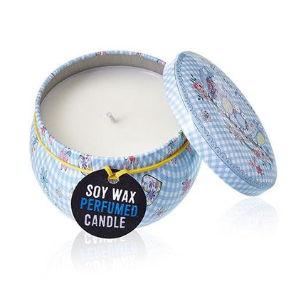Parma Violet Art Tin Candle - Assorted Design