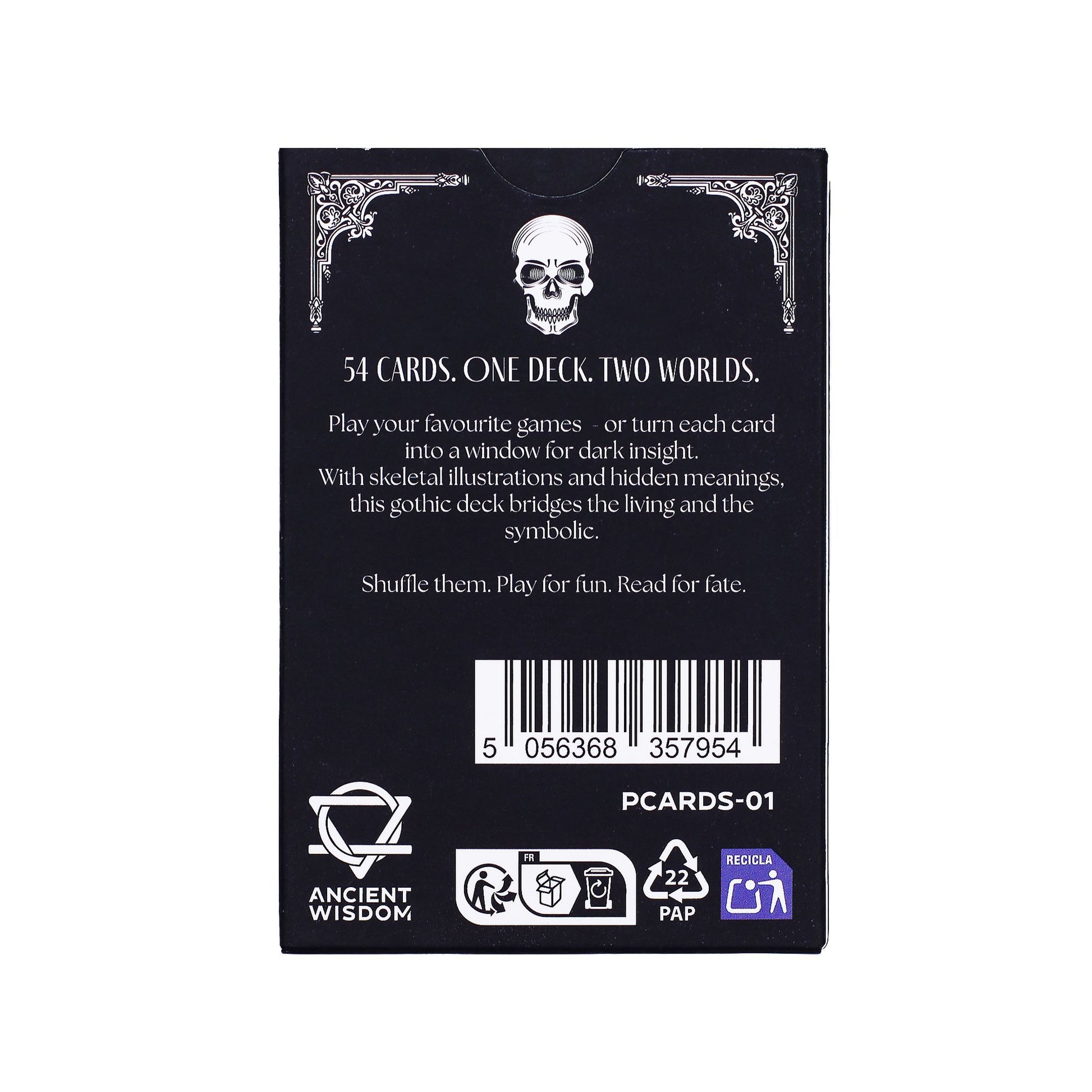 Memento Mori Gothic Playing & Oracle Cards