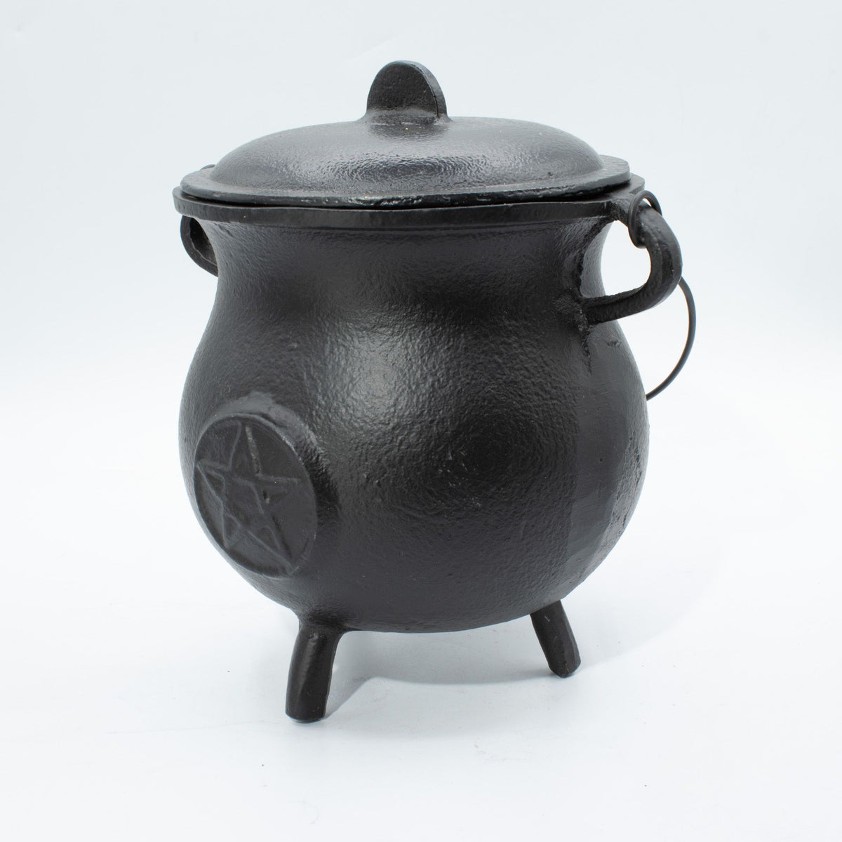 Extra Huge Cast Iron Cauldron with Pentagon 23x18cm