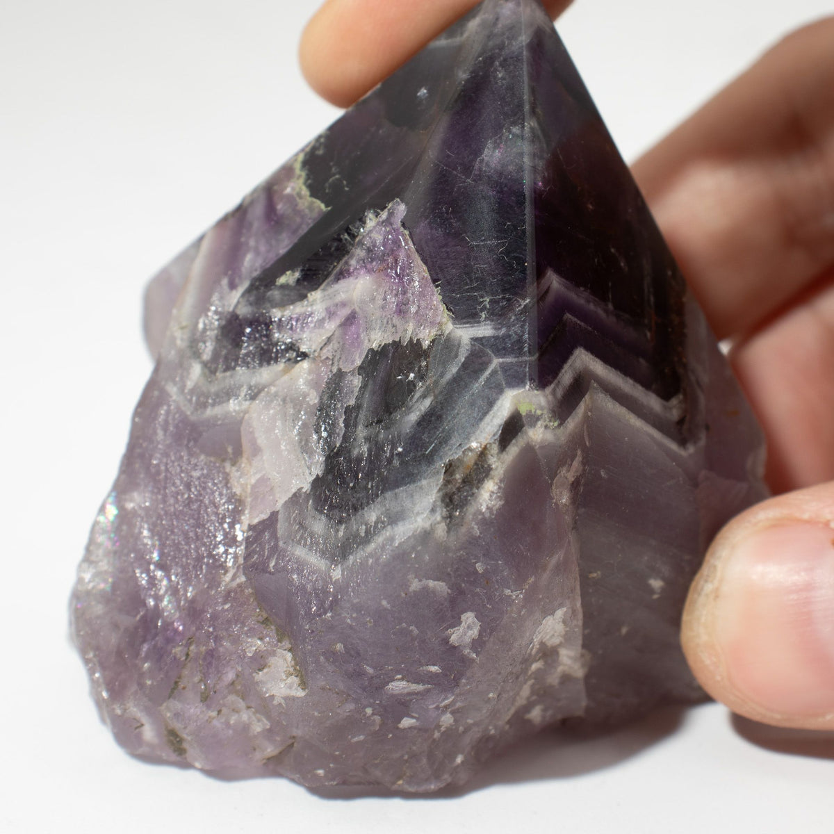 Gemstone Top Polished Points - Amethyst A grade (approx 5-6 pieces)