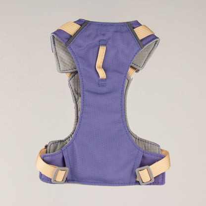 PAW - S (4-8Kg) Dog Step-in Guardian Harness with Reflective Mesh - Lavender - Amethyst Charm