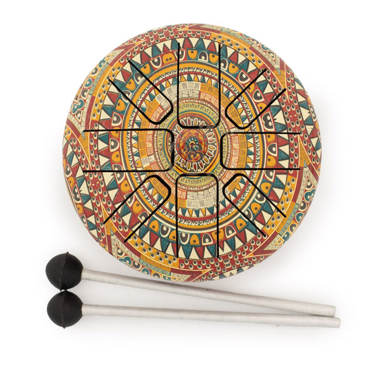 Small HAPI Drum Om Mandela - 13x9cm