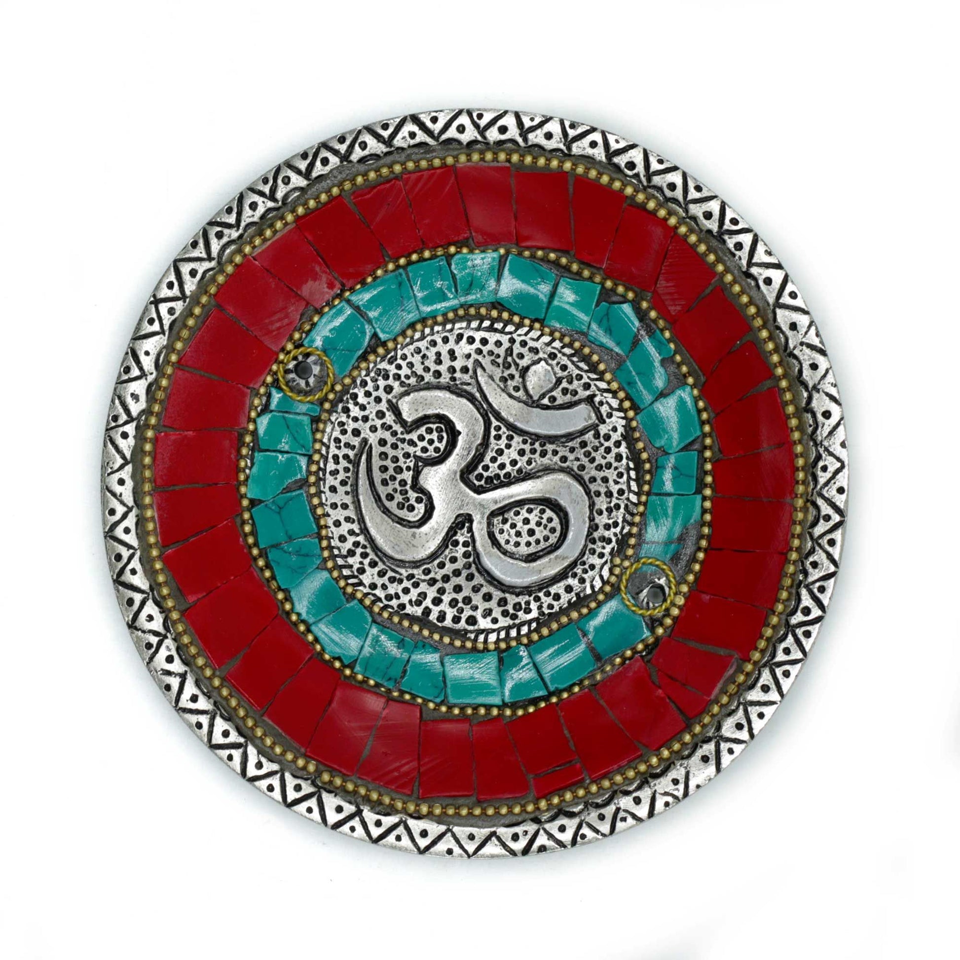 Om Tibetan Incense Holder