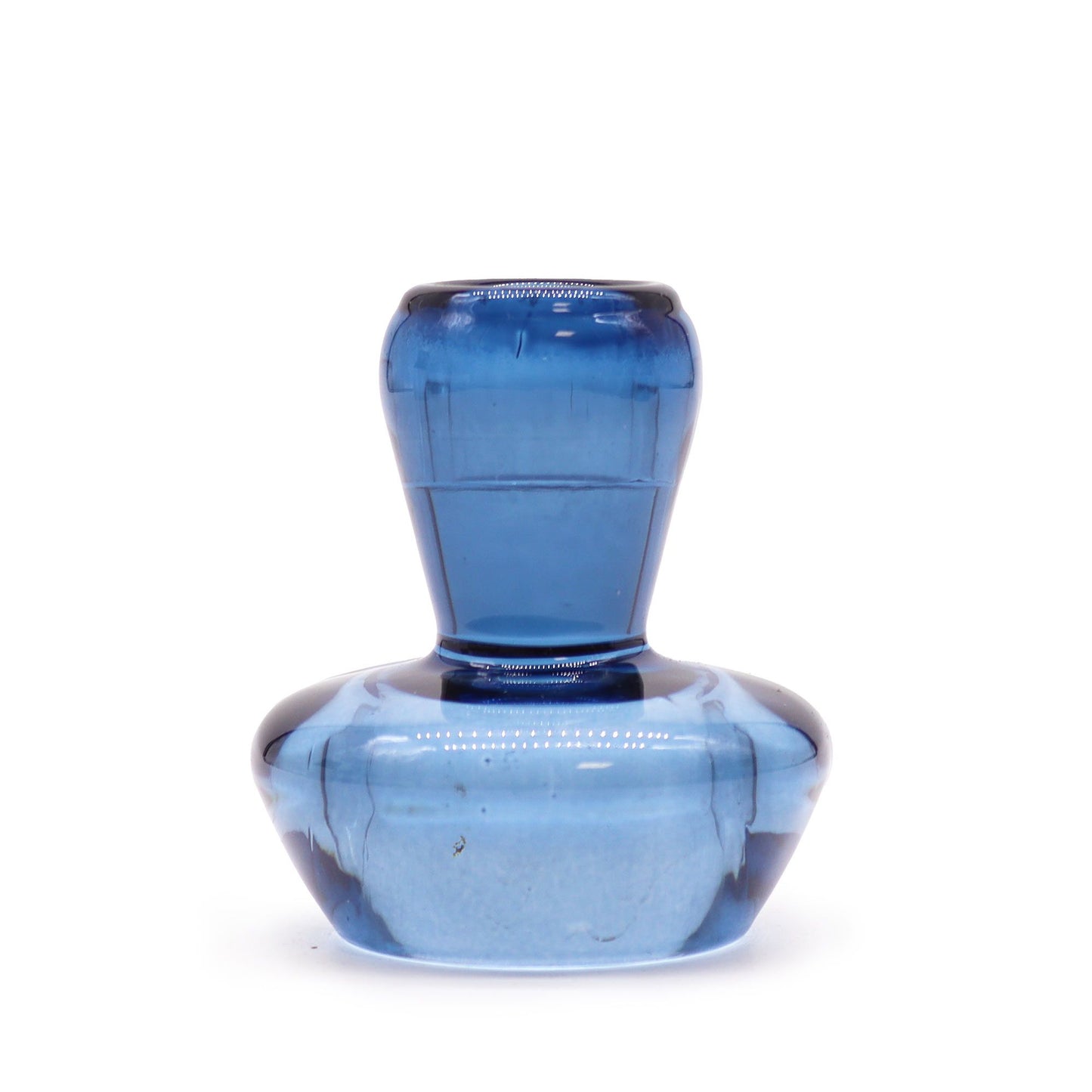 Pair of Mushroom Flip Dinner Candle / Tealight Holders - Royal Blue