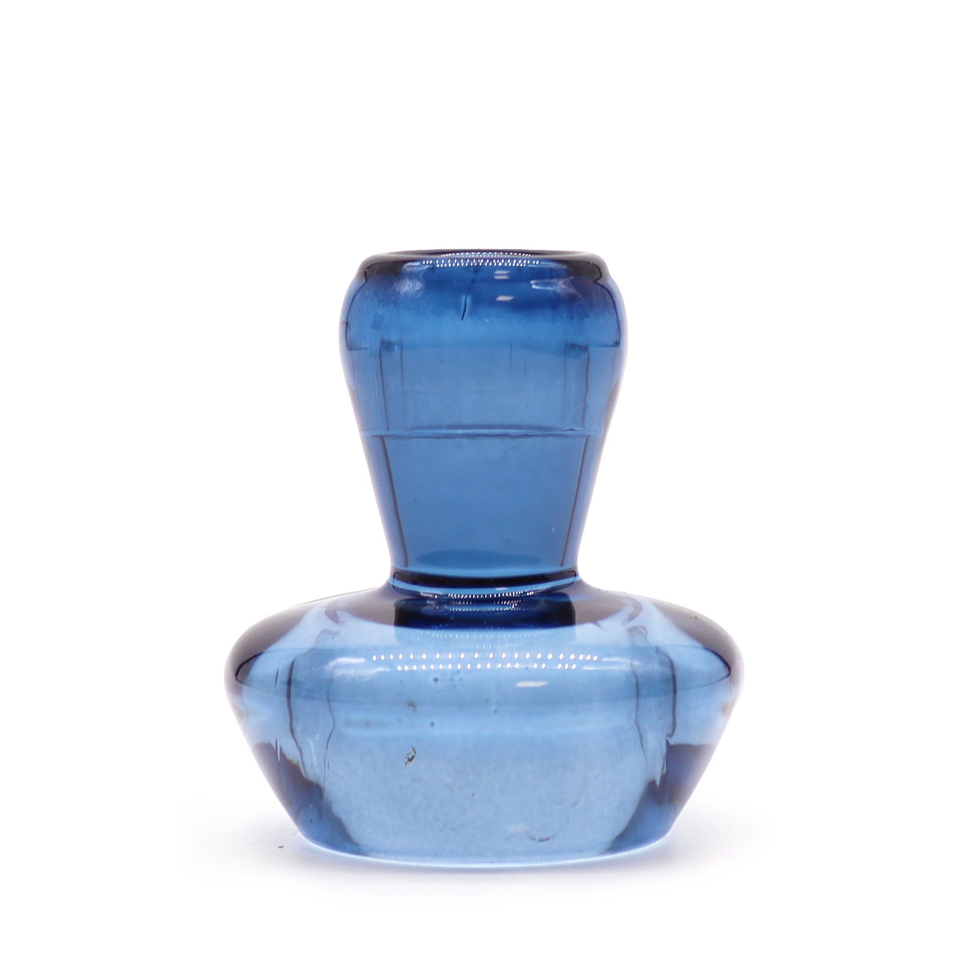 Pair of Mushroom Flip Dinner Candle / Tealight Holders - Royal Blue