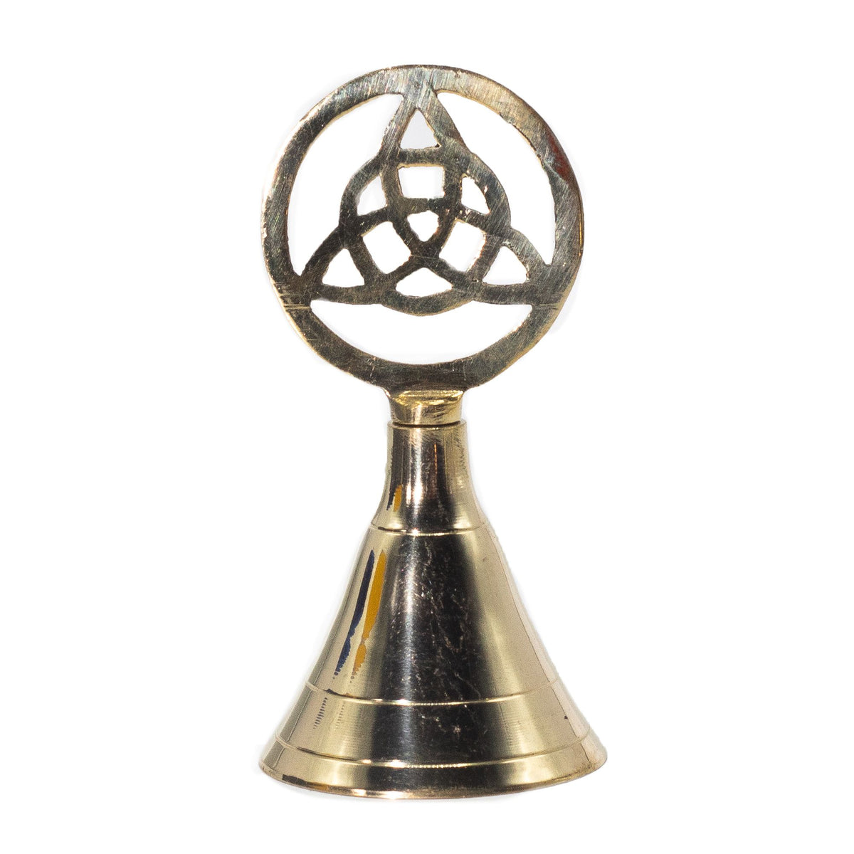 Altar Brass Bell - Triquetra - 10.5cm