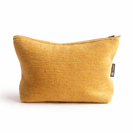 Marigold Loom Indian Jacquard Toiletry Bag