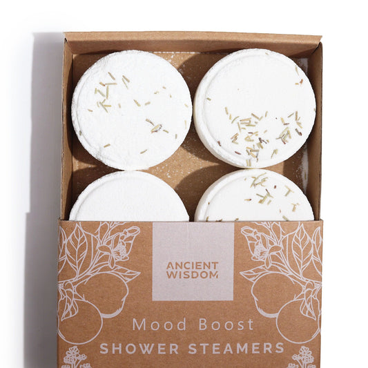 Zen Shower Steamers - Mood Boost - Therapy Wellness Gift Set