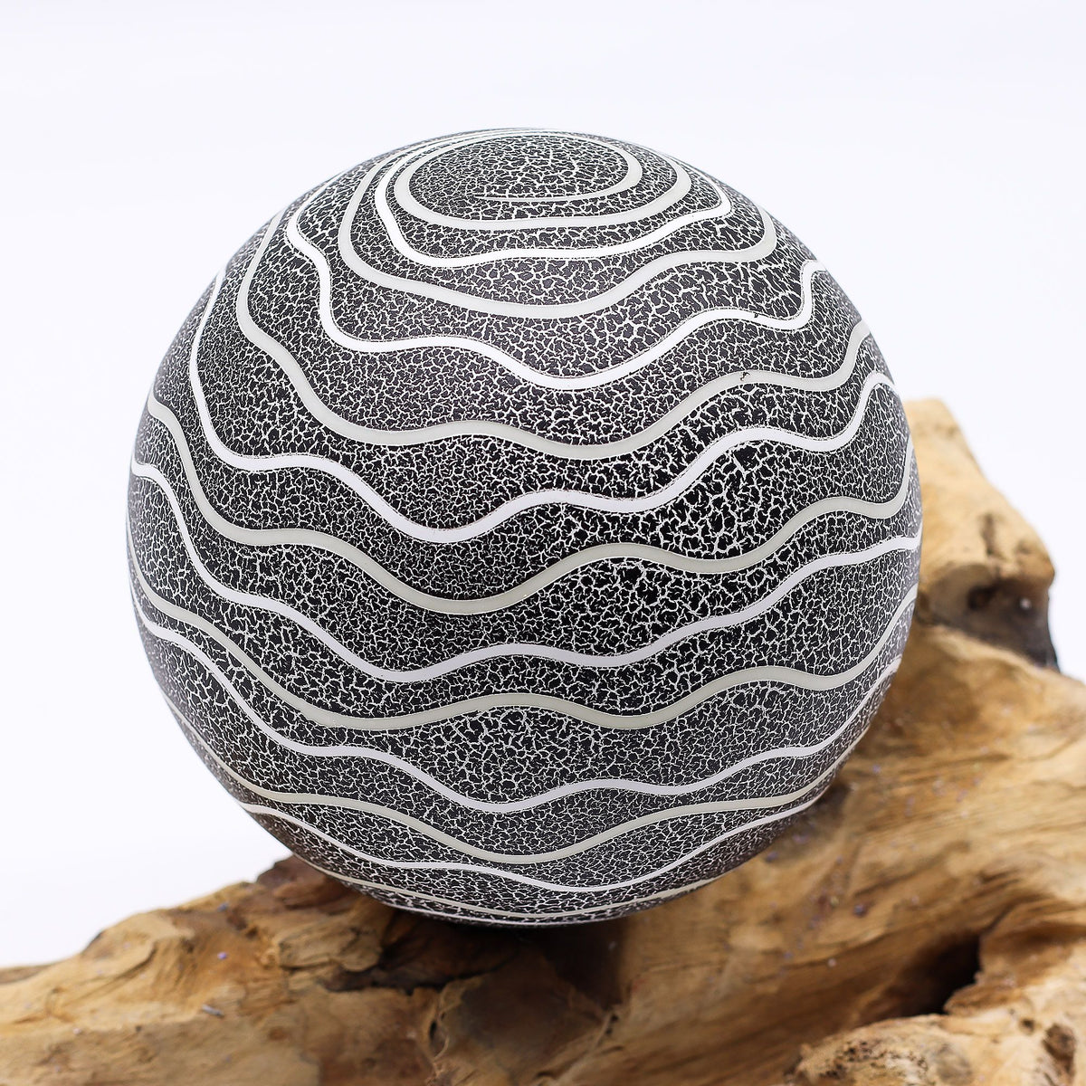 DriftGlow Lamp Grey Luna Shade