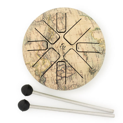 Small HAPI Drum Atlas - 13x9cm
