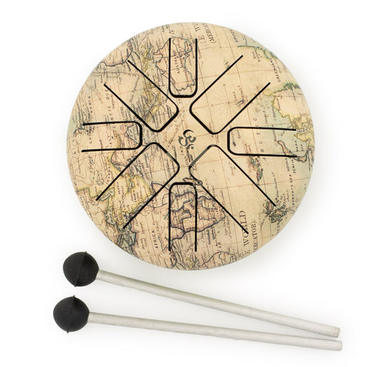 Small HAPI Drum Atlas - 13x9cm