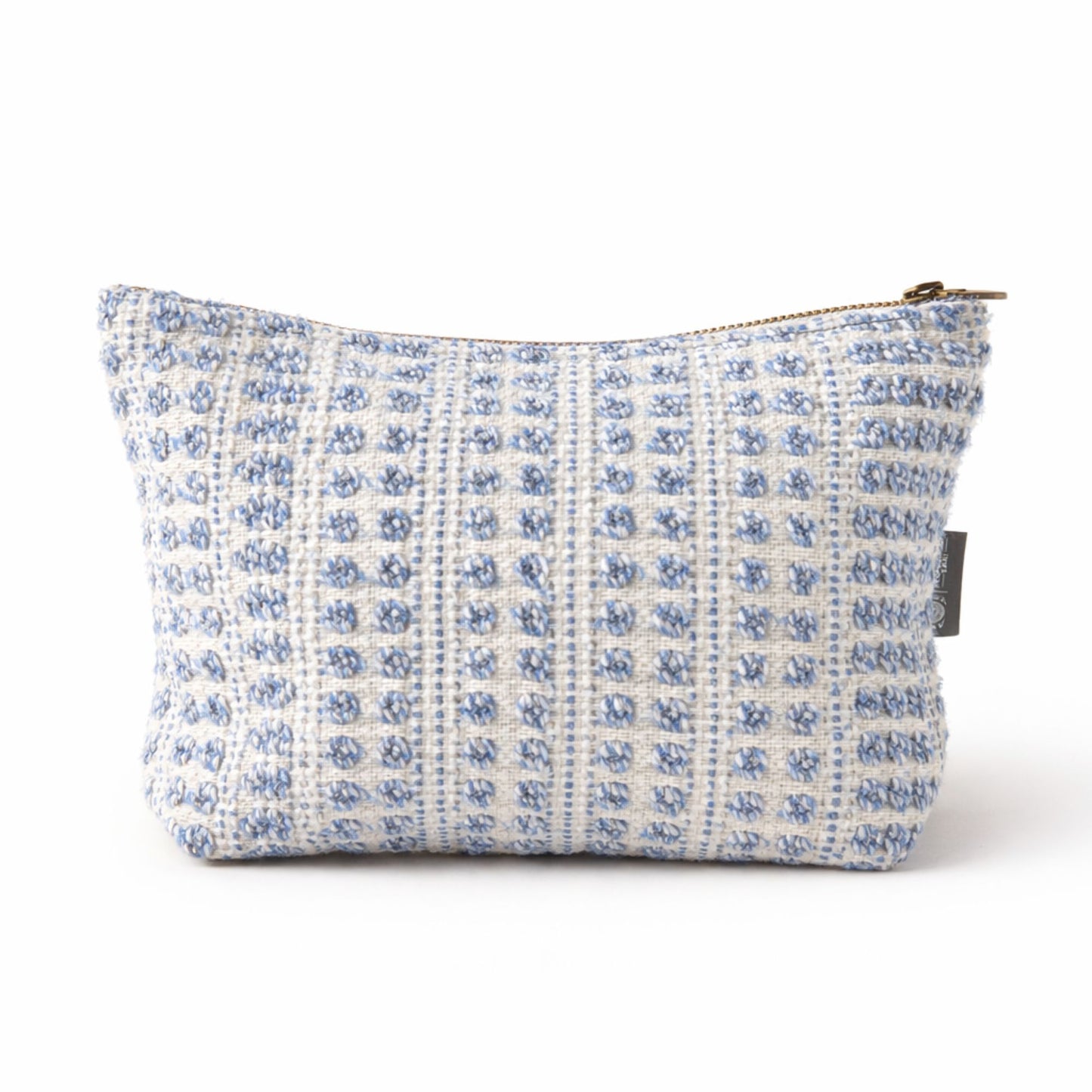 Indigo Echo Indian Jacquard Toiletry Bag