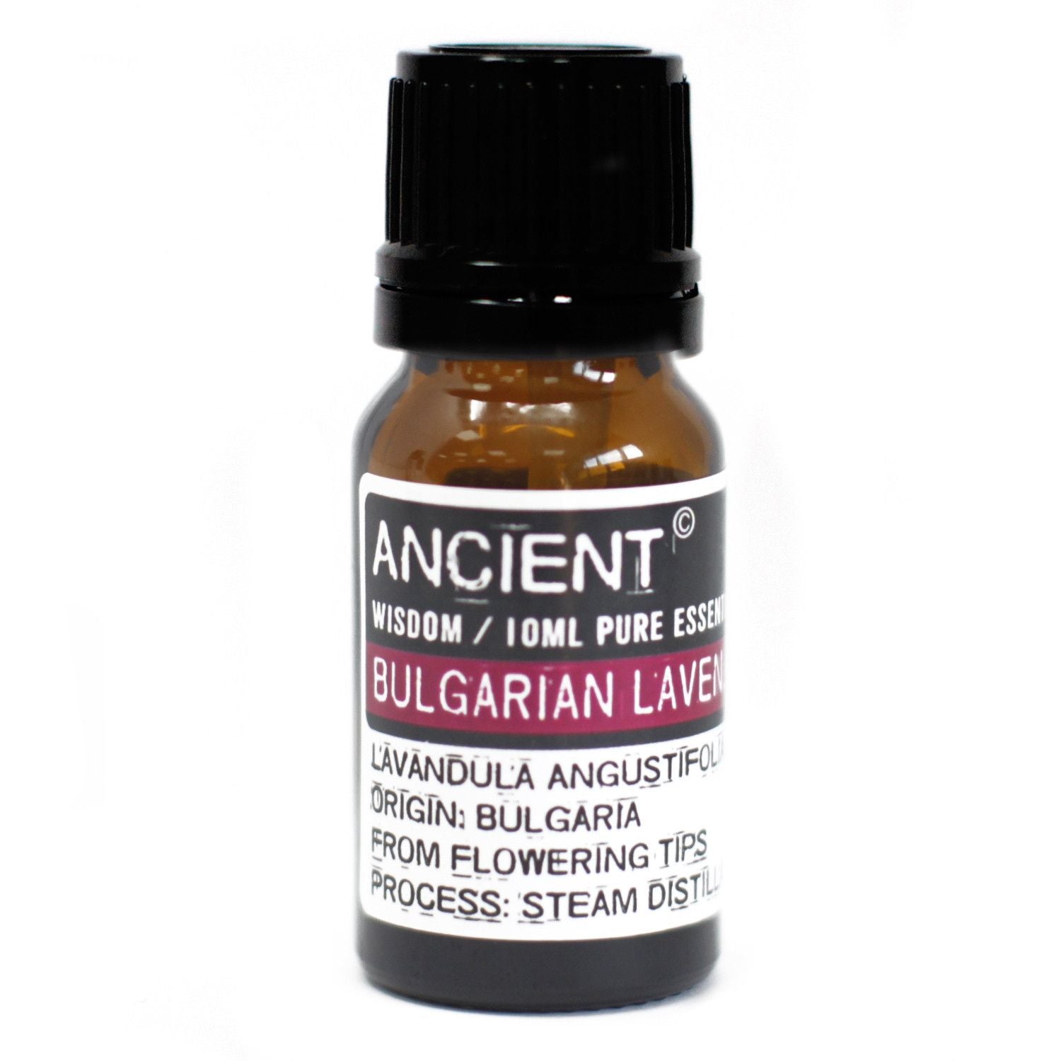 10 ml Bulgarian Lavender Essential Oil bottle