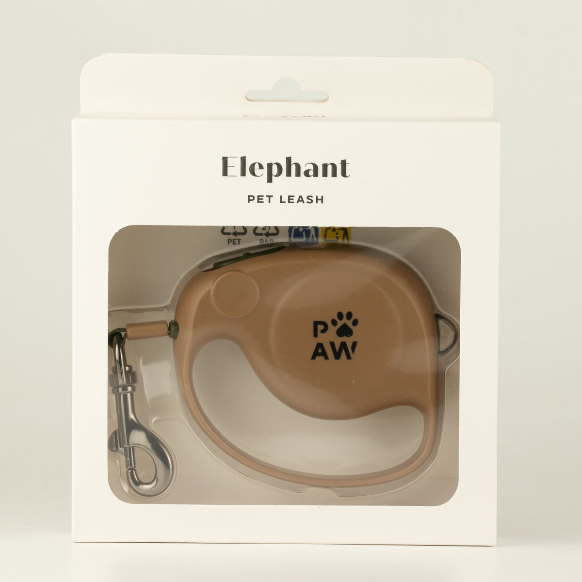 Paw Pet Leash - Elephant Strap - Brown - 2m