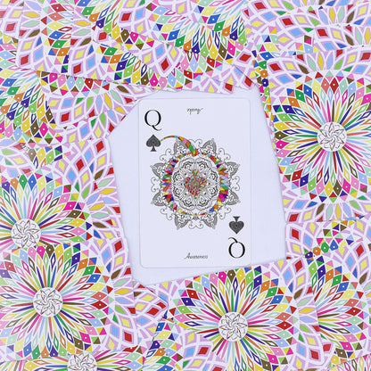 Mandala Playing & Oracle Cards – Kaleidoscope Symmetry